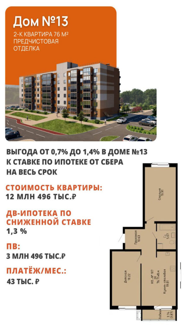 Купить квартиру 2 ком по сниженной ставке Купить квартиру 2 ком во Владивостоке в ипотеку по сниженной ставке